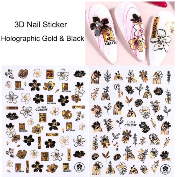 3D Nail Stickers