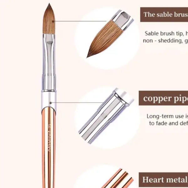 100% Kolinsky Brushes - Image 2