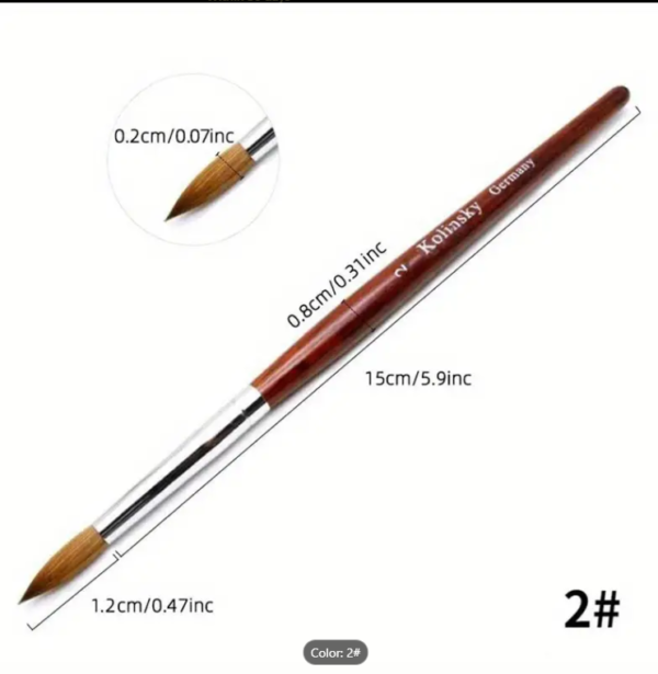 Kolinsky Wooden Brushes - Image 6
