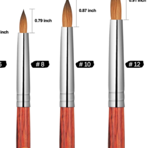 Kolinsky Wooden Brushes