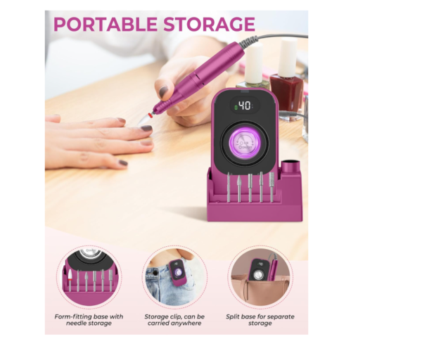 MG-202 Electric Nail Drill - Image 4