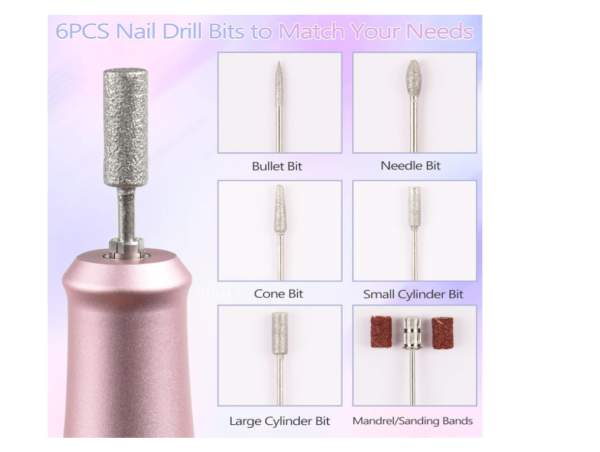 501 Nail Drill Machine - Image 2
